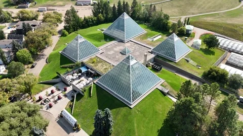 Muttart Conservatory Stock Footage 315813493