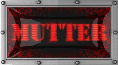 Mutter on led Stock Footage 8749069