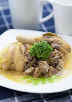 Mutton Curry Foto stock