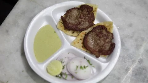 Mutton Galouti Kabab Stock Footage 133102983