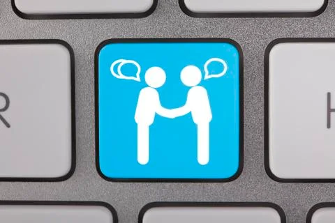 Mutual Communication Concept Stock Illustration