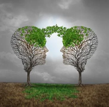 Mutual Support Stock Illustration