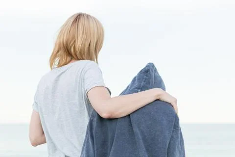 Mutual understanding between the parent and the child. Mother and daughter te Stock Photos
