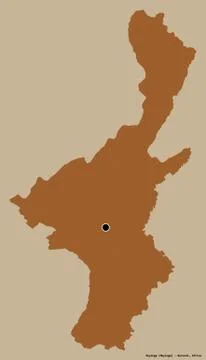 Muyinga, province of Burundi, on solid. Pattern イラスト素材