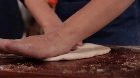 MVI 1327 chef making pizza Stock Footage 335296926