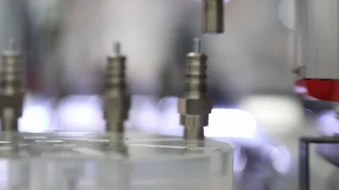 MVI 1400 Robot pick part 20-02-05 Stock Footage 124190567
