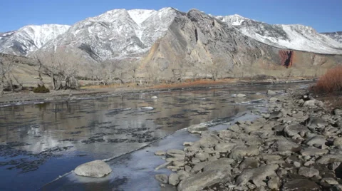MVI 1867 Clarks Fork spring Stock-Footage 1942674