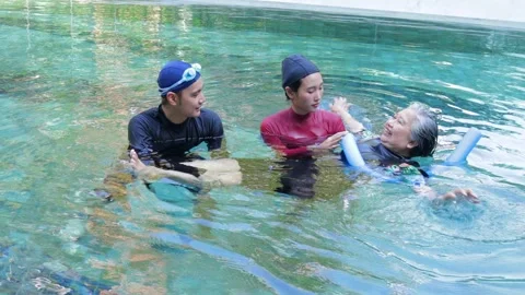 MVI 2136 hydrotherapy Stock Footage 335297094