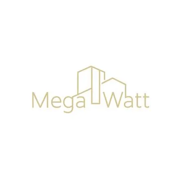 MW Architects Logo Stock Illustration