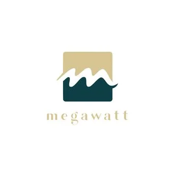 MW Architects Logo Stock Illustration