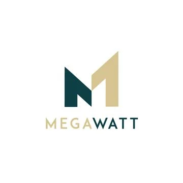 MW Architects Logo Stock Illustration