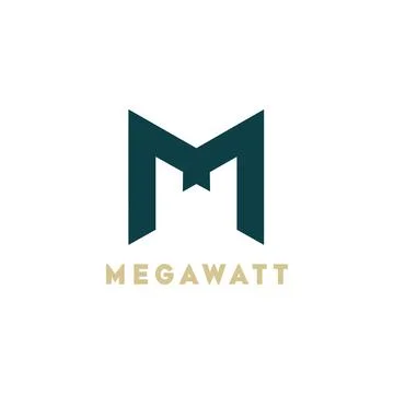 MW Architects Logo Stock Illustration