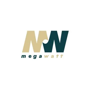 MW Architects Logo Stock Illustration