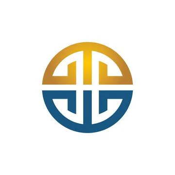 MW logo rounded vector Stock Illustration