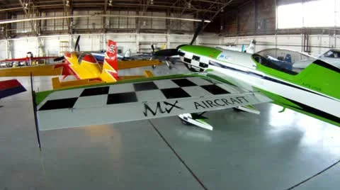 MX Aircraft Aerobatic Stock-Footage 20636599