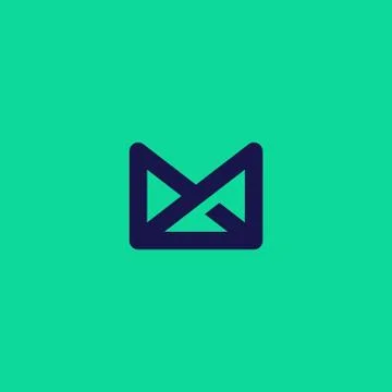 MX logo design . abstract MX logo ideas . modern and clean concept Stock Illustration