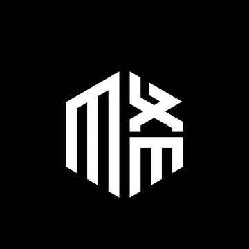 .MXM logo MXM icon MXM monogram MXM letter minimalist Circle flat Unique mo.. Stock Illustration