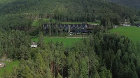 My Arbor Hotel Aerial View in South Tyrol, Italy Stock-Footage 344125971