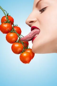 My cherry love. Stock Photos