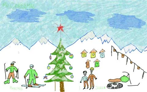 My christmas Stock Illustration