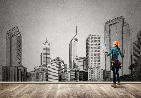 My development plan Stock Photos