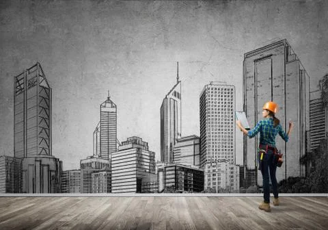 My development plan Stock Photos