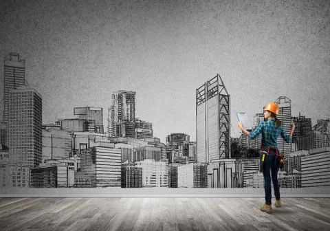 My development plan Foto stock