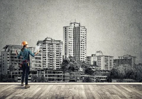 My development plan Stock Photos
