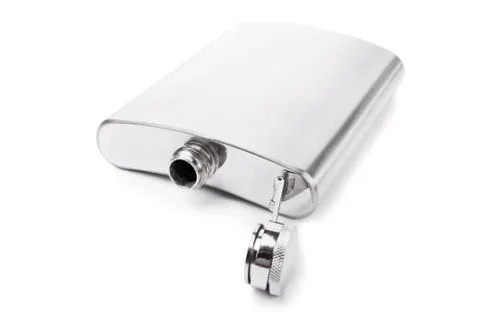 My empty flask Stock Photos