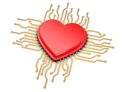 My favorite processor. Cpu as heart. My favorite processor. Cpu as heart. ... 库存照片