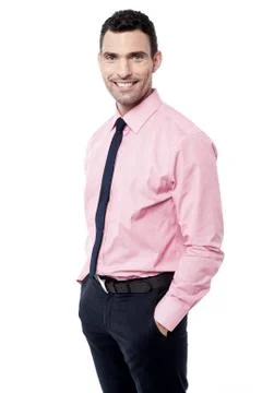 My first day at office ! Stock Photos