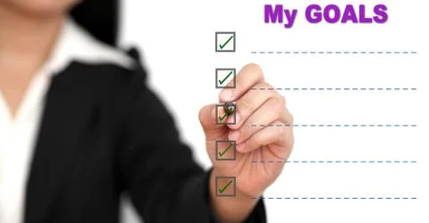 My goal Stock Illustration