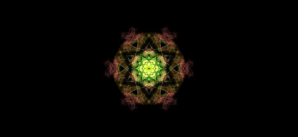 My green picture Illustrazione stock