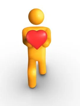 My heart Stock Illustration