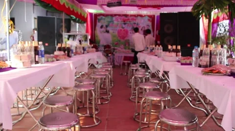My hometown wedding Stock Footage 58625965