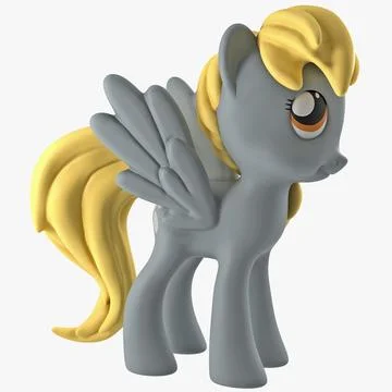 My Little Pony Derpy Toy 3D Model