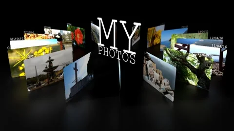 My Photos (HD+Loop) 库存影片 8568909