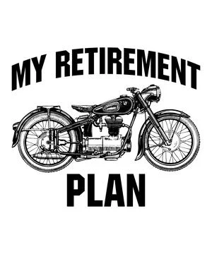 My retirement plan Stock Illustration