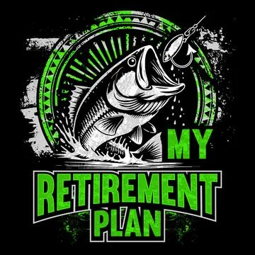 MY RETIREMENT PLAN Stock Illustration