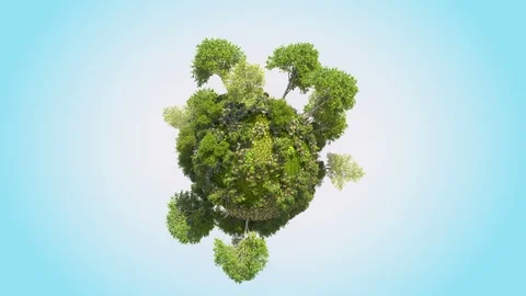My small Green World Stock Footage 92929253