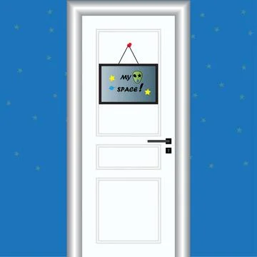 My space Stock Illustration