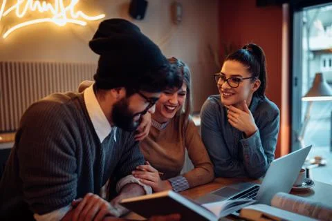 My study gang Stock Photos