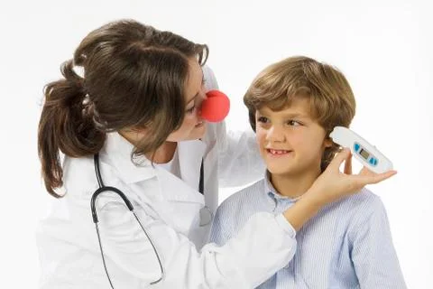 My temperature is ok Stock Photos