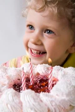 My third birthday Stock Photos