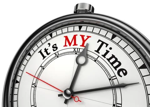 My time concept clock Stock Photos
