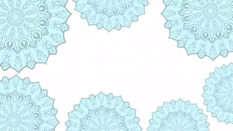 My Video mandala frame Stock Footage 137551884