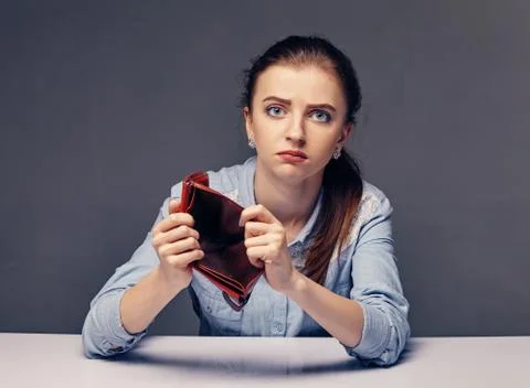 My Wallet is Empty . Stock Photos