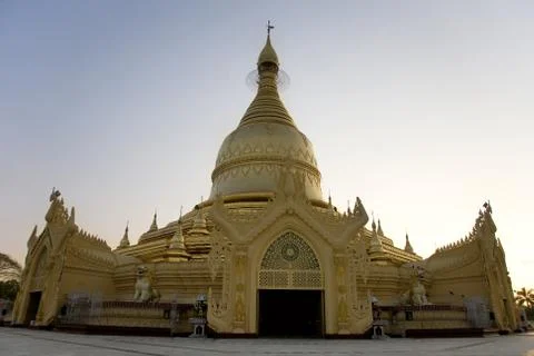 Myanmar: Bagan Temples on the Plain Stock Photos