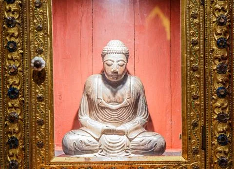 Myanmar Buddha Fotos Stock