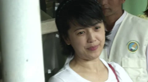 Myanmar Election Day Voting Vidéo 56925533